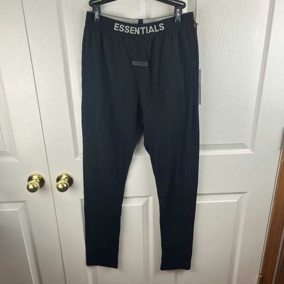 Men's Fear of God Essentials Sweatpants Black XS - Picture 1 of 6